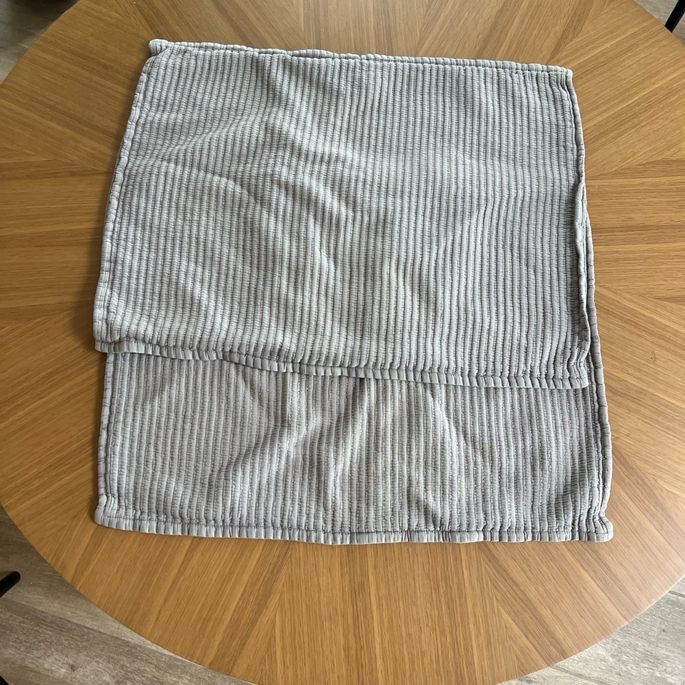 Parachute Matelasse Standard Shams in Steel